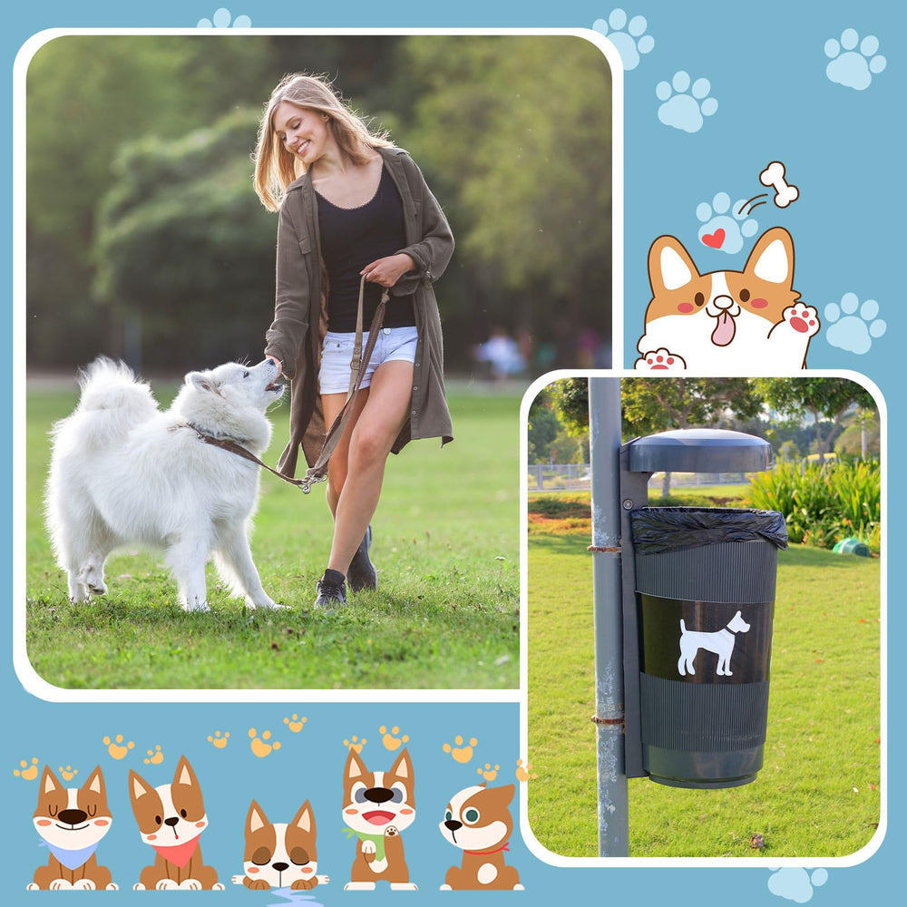 Weekgrat bolsas-desechos-perro-durables, resistentes y seguras para mascotas