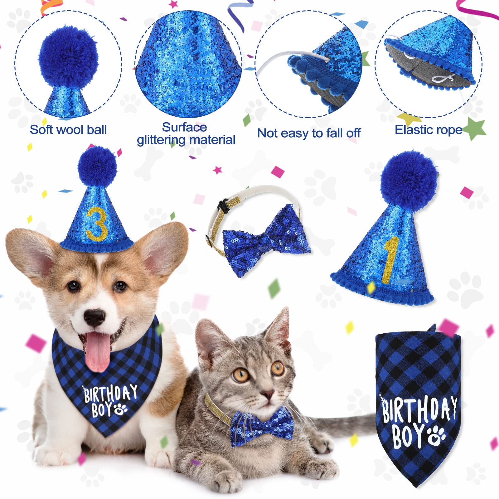 Weewooday bandana de calidad, textura suave para fotos memorables.