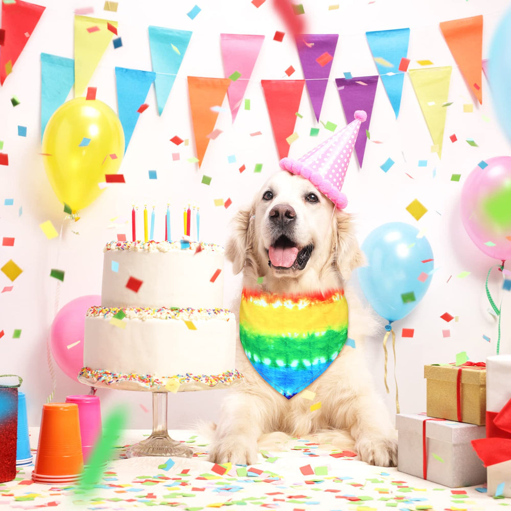 Bandana Weewooday tamaño L para perro, ajuste plegable y cómodo.