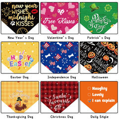 Weewooday bandana de talla grande para perros grandes, ajuste cómodo.