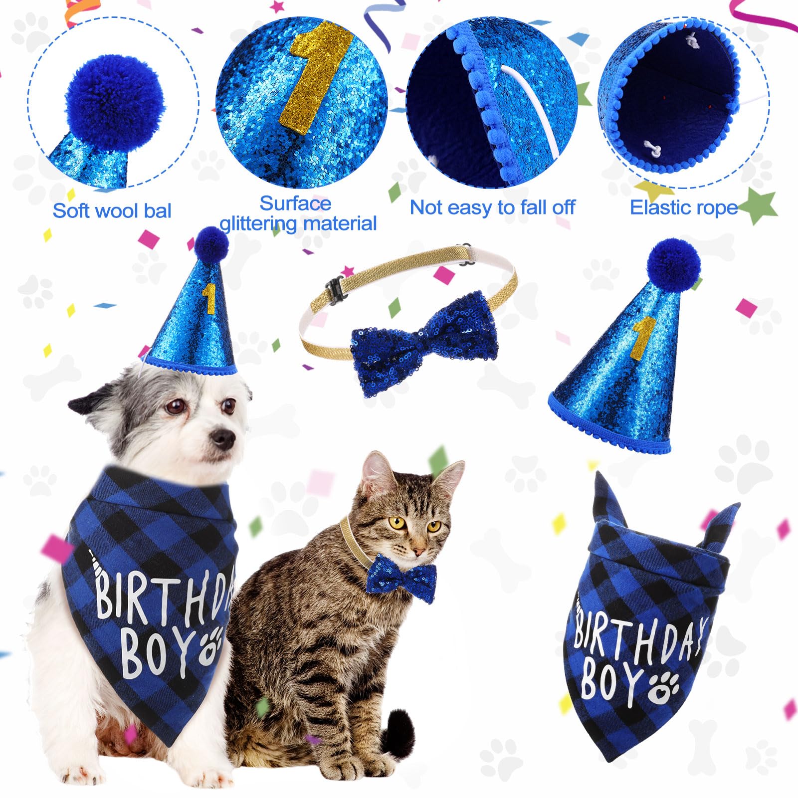 Weewooday collar ajustable para perro, diseño práctico