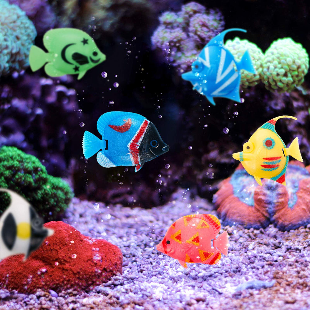 Peces Weewooday de 4x3 cm, tamaño compacto para acuarios