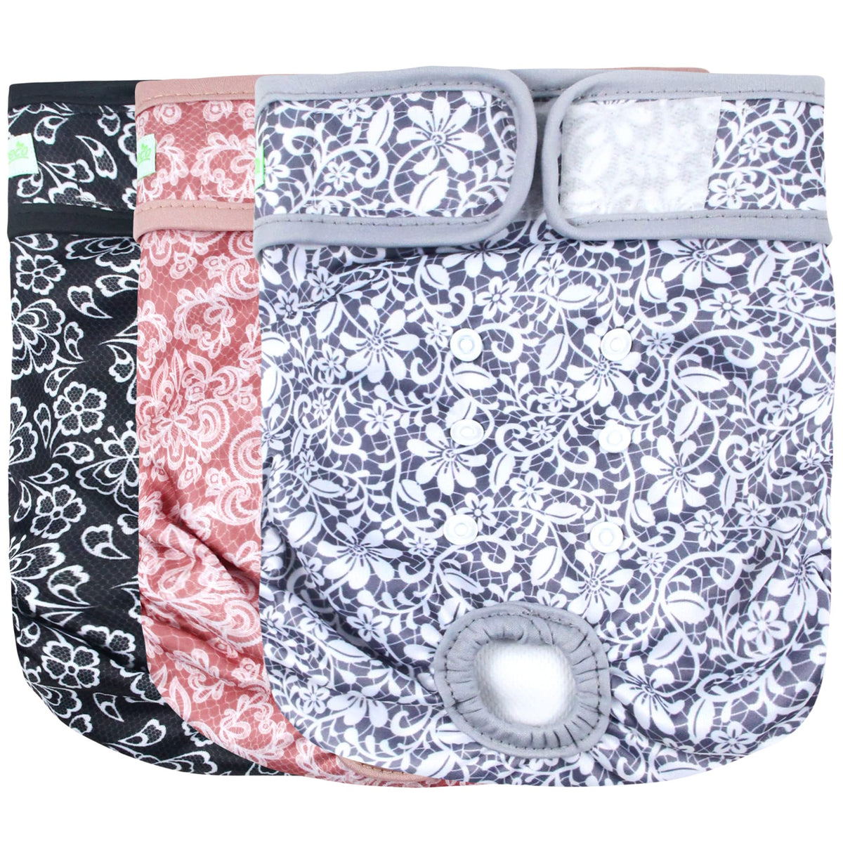 Wegreeco couche-chien dentelle petite rose pour ajustement confortable et élégant