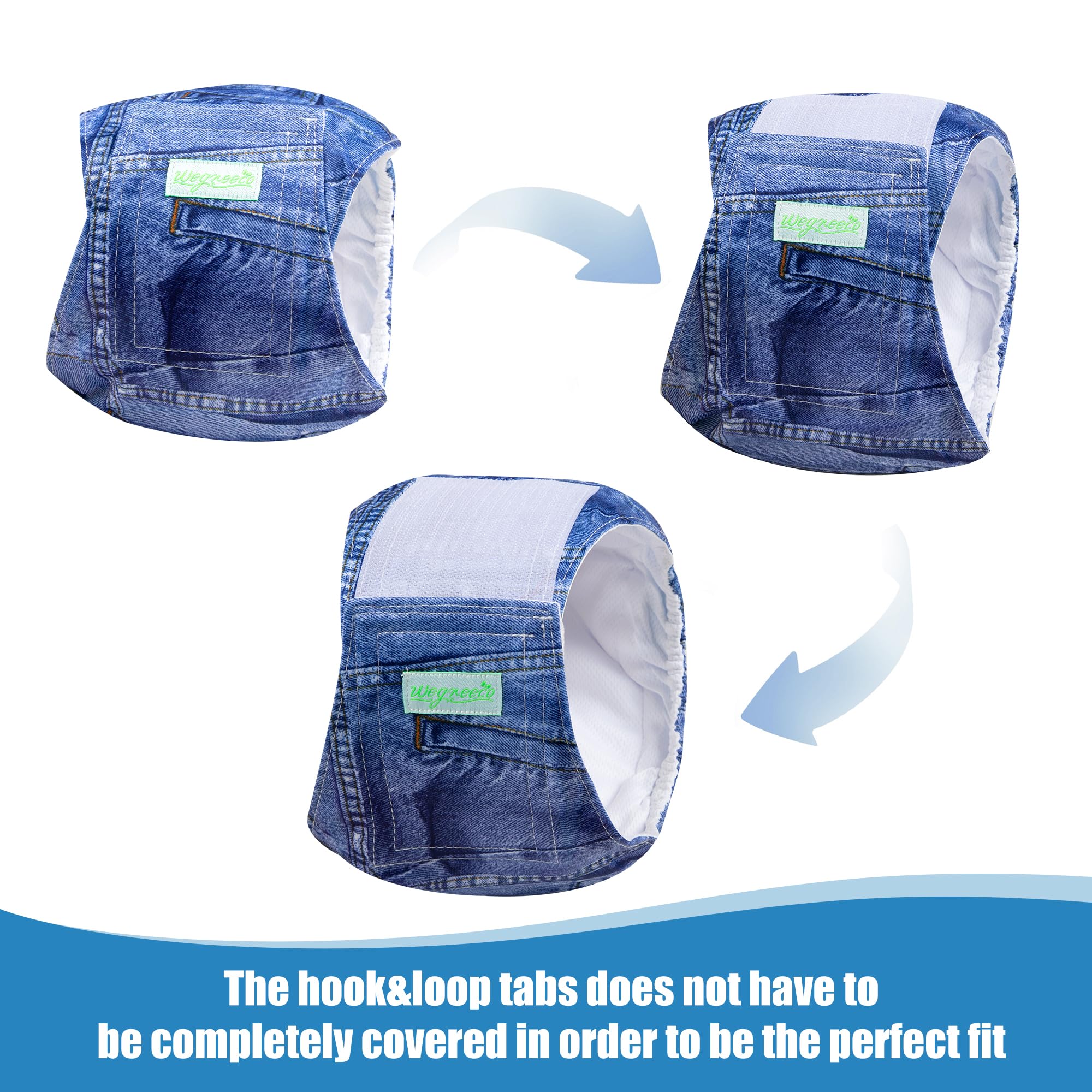 Diseño lavable y duradero Wegreeco para reutilización