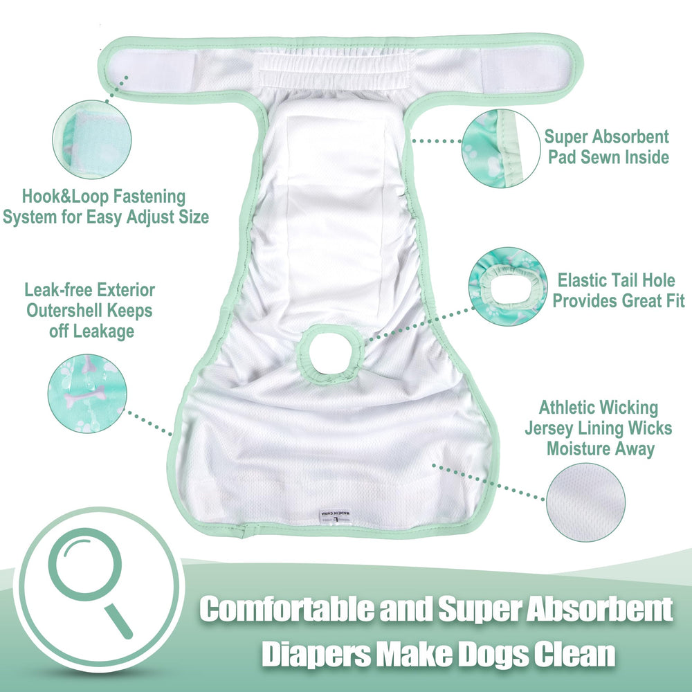Pañales Wegreeco ajuste-confort para colocar fácilmente sin irritar la piel.
