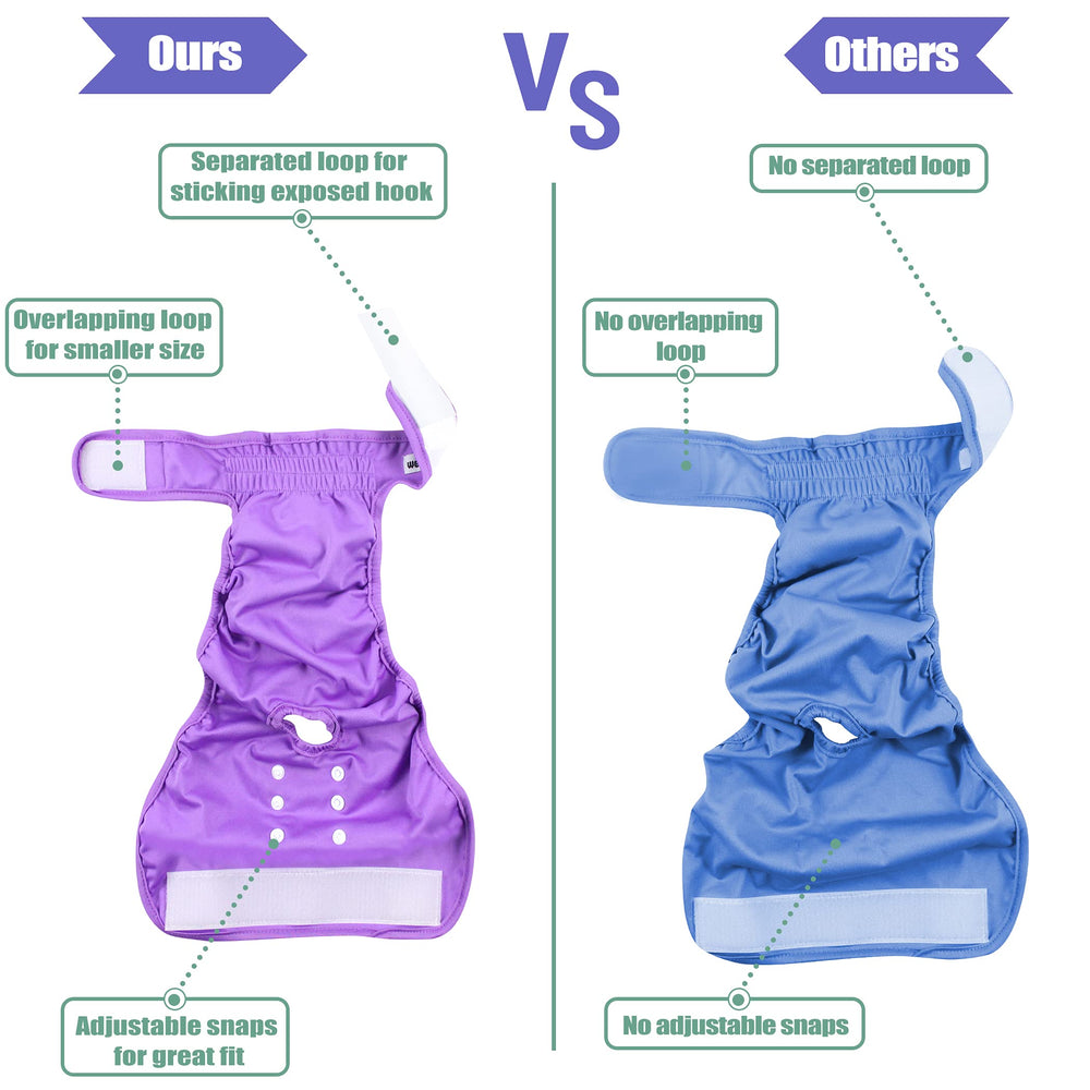 Pañales Wegreeco para perros aguamarina, absorción eficiente para tranquilidad en casa.