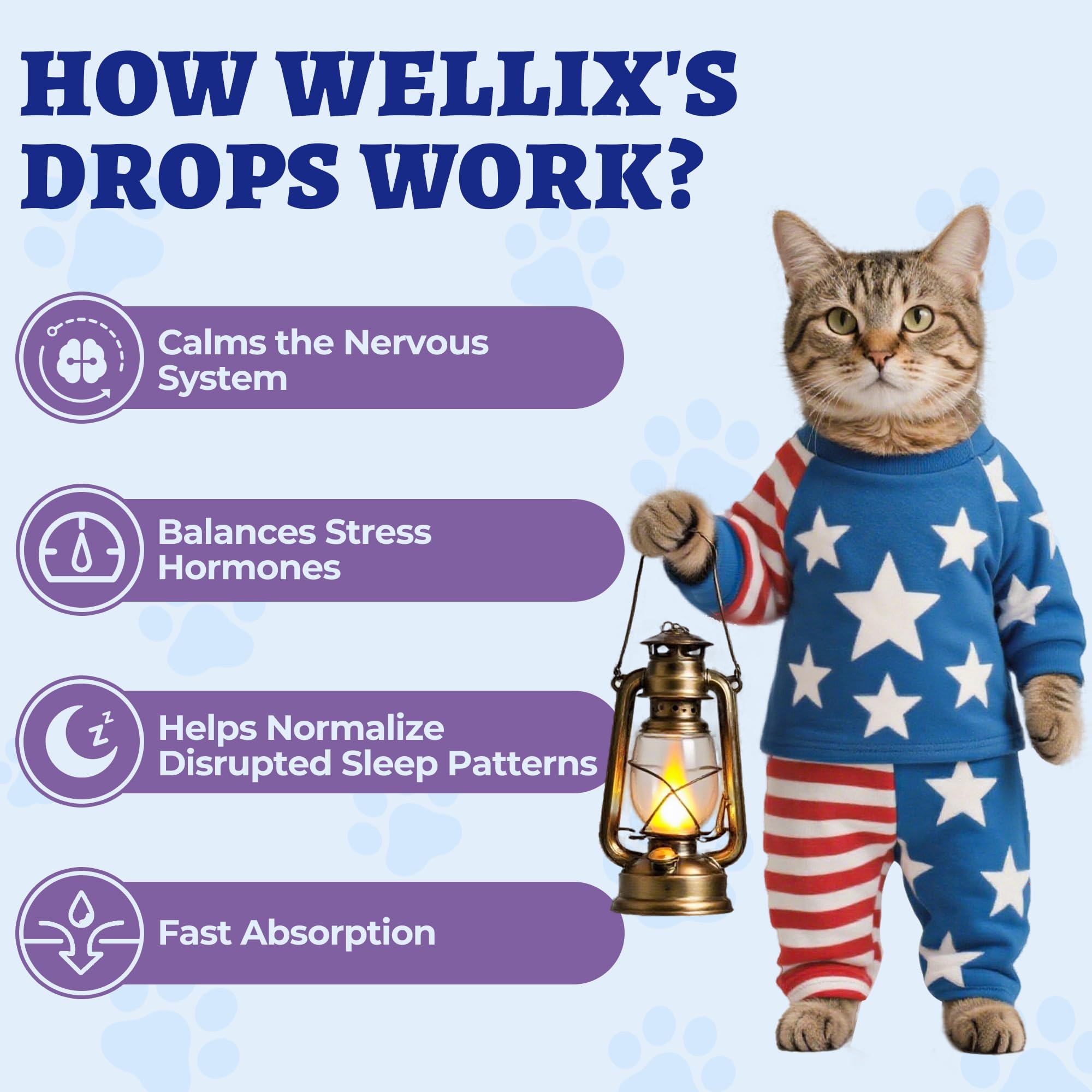 Para cachorros y adultos, Wellix melatonina mantiene equilibrio general.