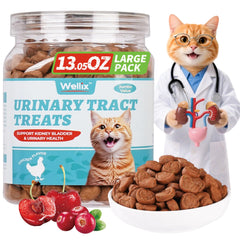 Wellix snacks para gatos sabor pollo, pensado para entrenamiento diario