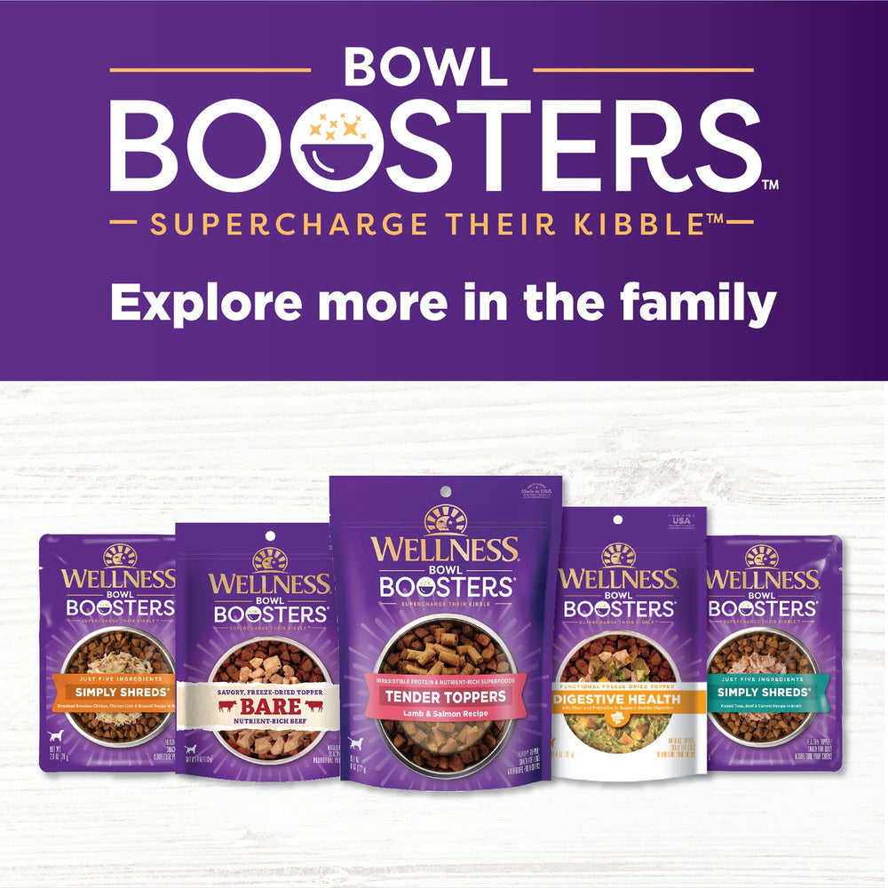 Wellness Bowl Boosters: bolsa-4oz, porciones prácticas para mantener sabor.