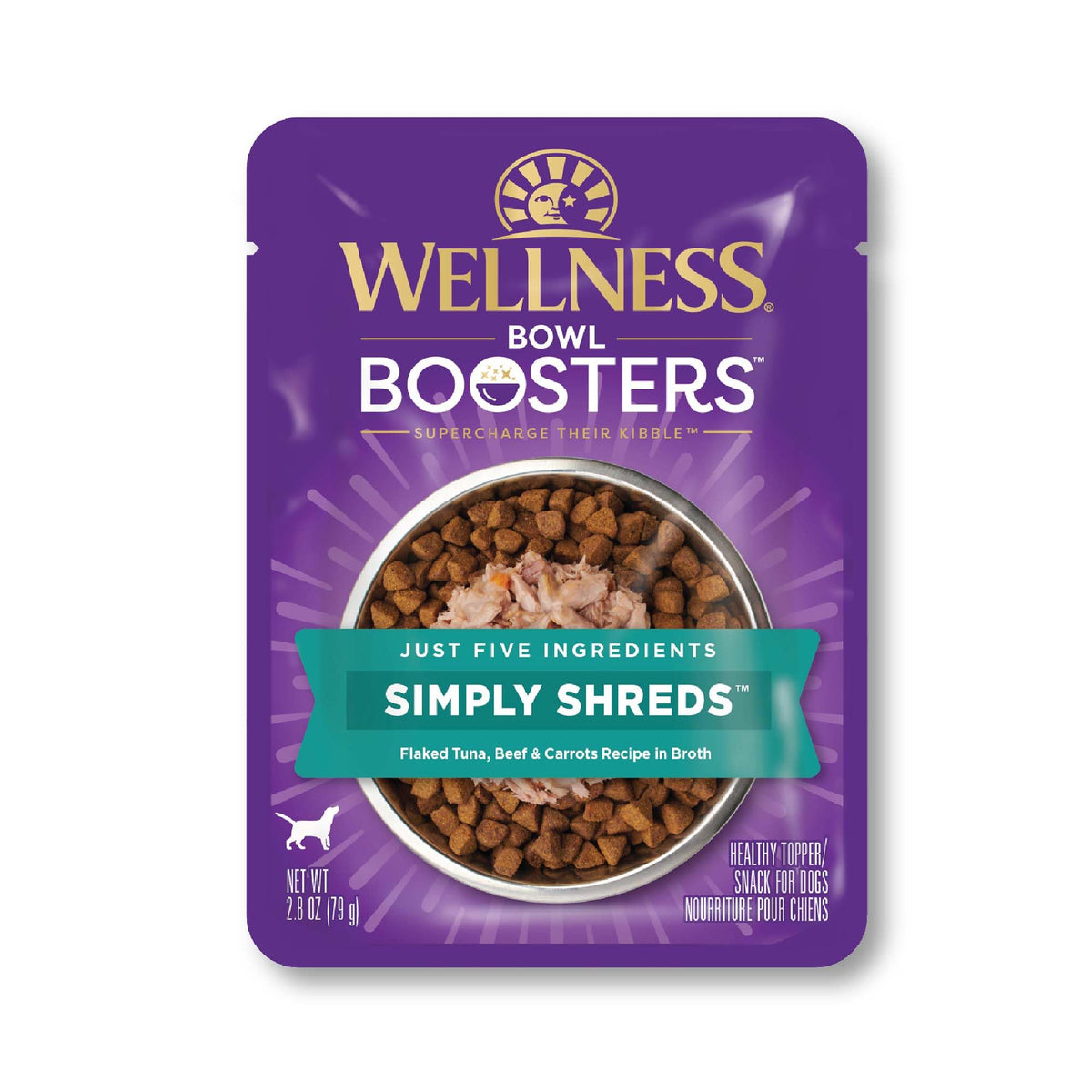 wellness bowl boosters deshilachado de atún, complemento sabroso para cada comida