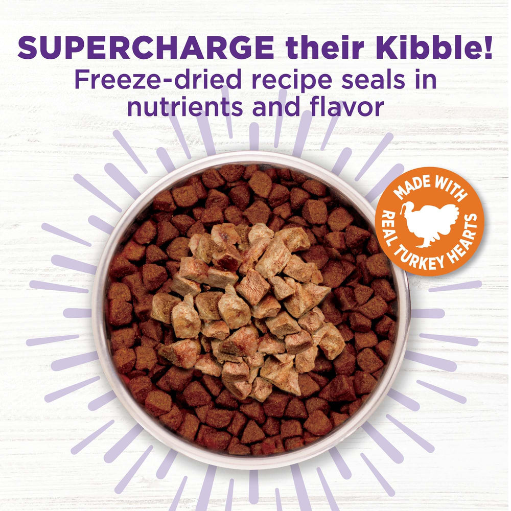 Wellness Bowl Boosters: freeze-dried-raw, trocitos liofilizados para textura natural.