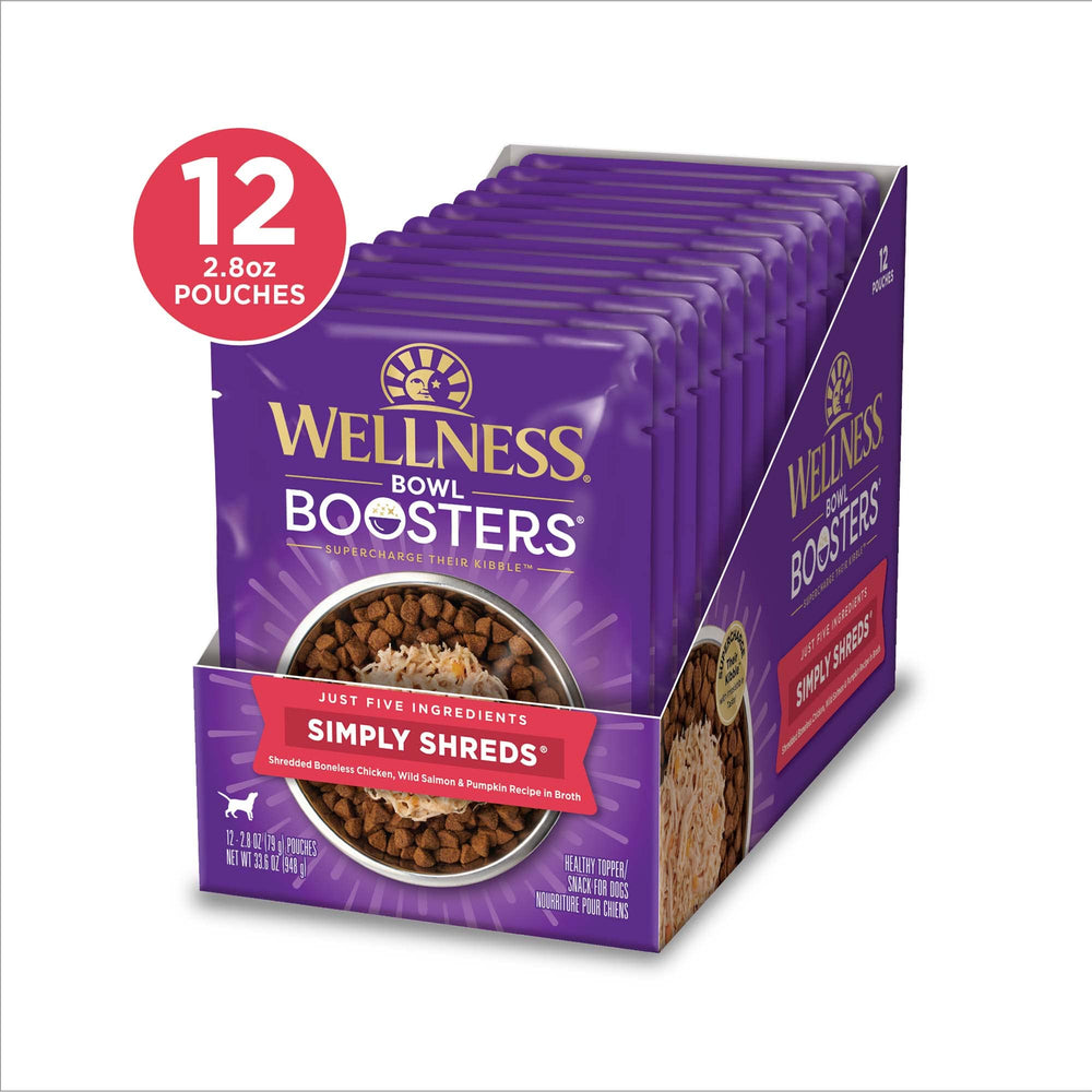 Wellness Bowl Boosters Shreds calabaza: textura suave para la comida