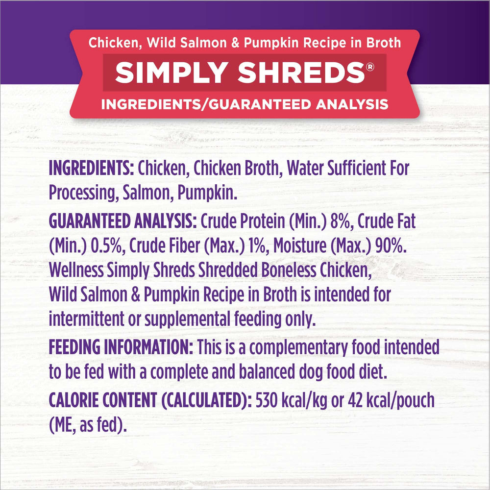 Wellness Bowl Boosters Shreds en caja de 12: compra conveniente para perros grandes