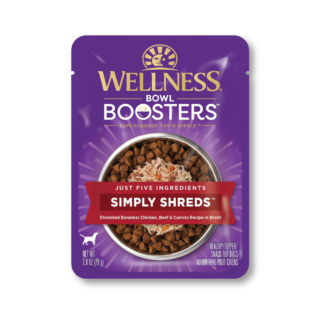 Wellness Bowl Boosters Simply Shreds, bolsa de 2.8 onzas lista para topping sabroso.