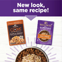 Wellness Bowl Boosters Simply Shreds en caldo para realzar el sabor