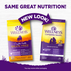 Wellness Complete Health: ingredientes naturales para perros, sin granos.