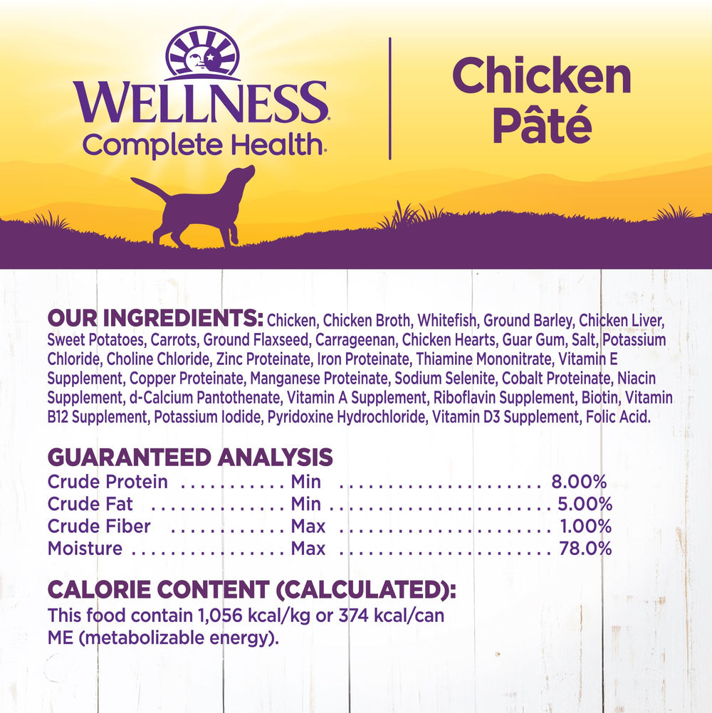 Apoya piel y pelaje con omega en la fórmula Wellness Complete Health.