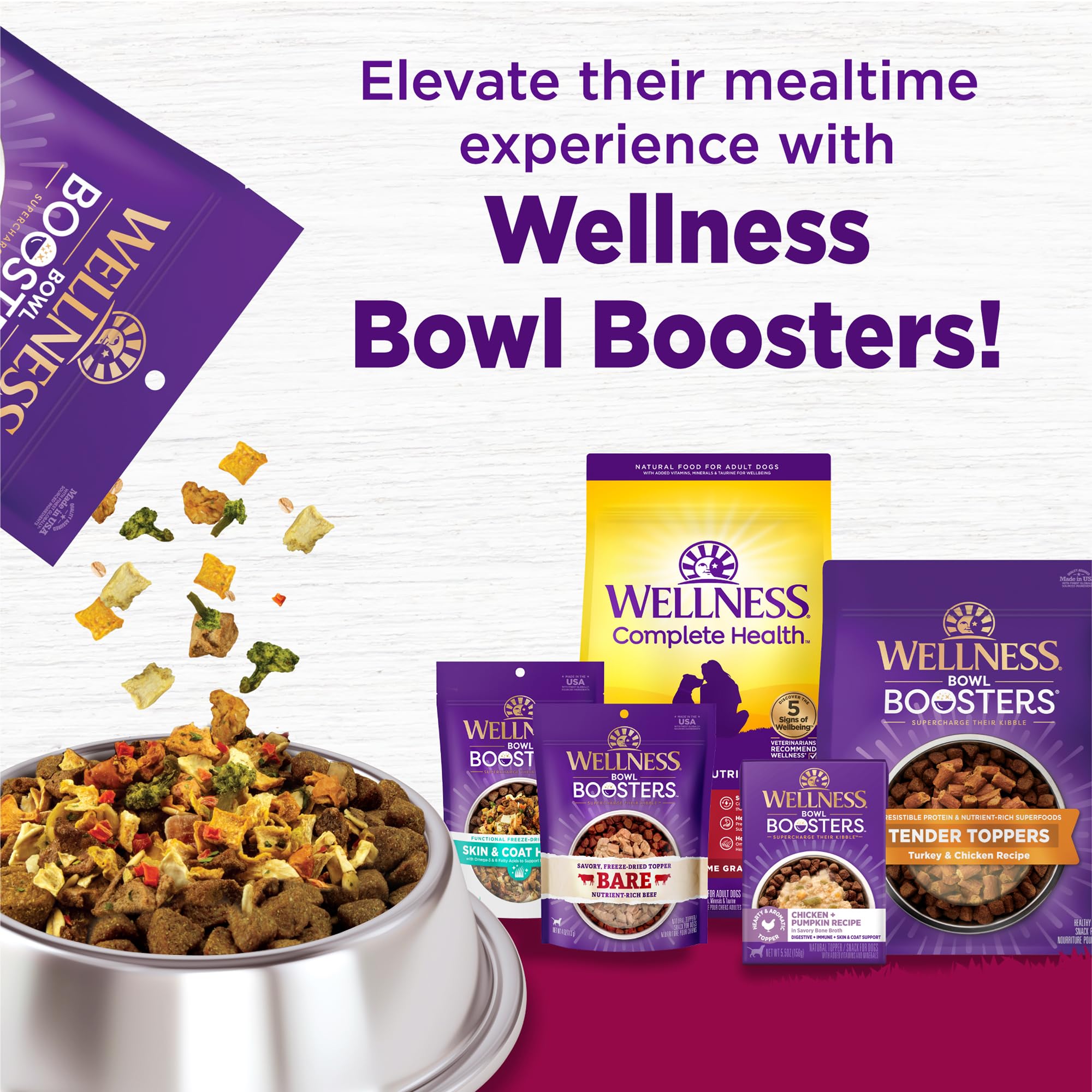 Antioxidantes en Wellness Complete Health para un sistema inmunitario fuerte.