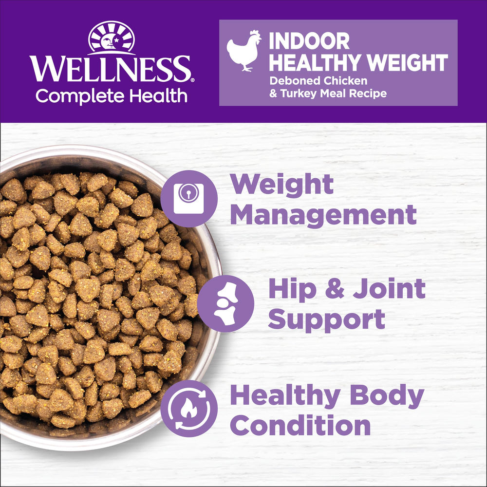 Wellness Complete Health alimento-seco-sin-granos-peso-saludable, apoyo suave para control de peso