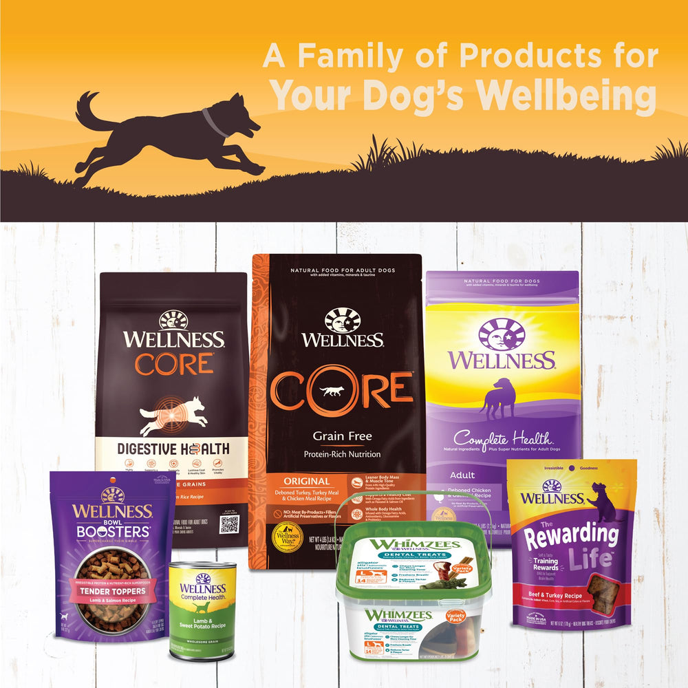 Wellness CORE 95, alimento húmedo para perros, brócoli y pollo de calidad.