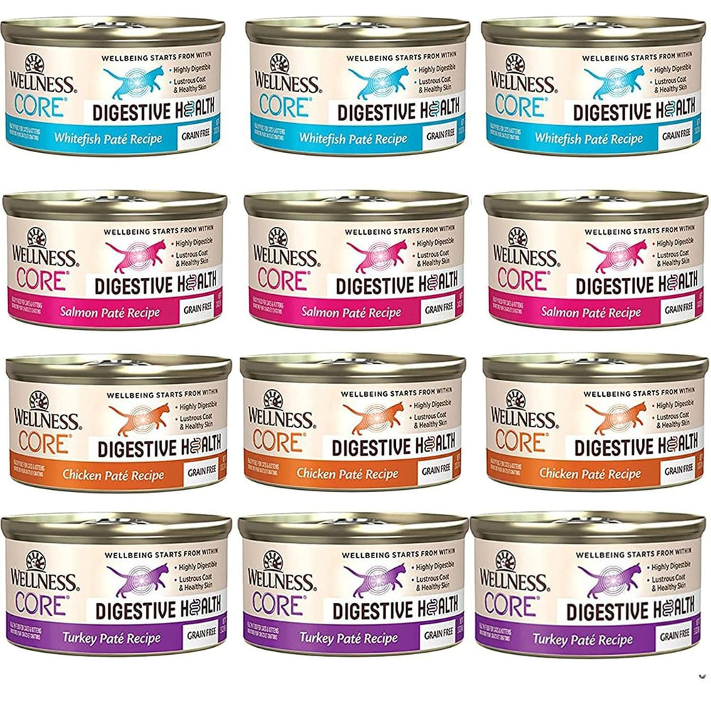 Wellness Core Digestive Pate: lata de 3 oz sabor Pollo, apoyo digestivo suave.