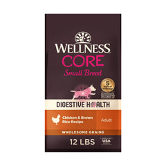 Wellness CORE Digestive Health para perros pequeños, croquetas crujientes para digestión suave