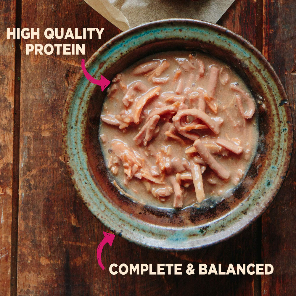 Wellness CORE, ingredientes naturales visibles y sin granos.