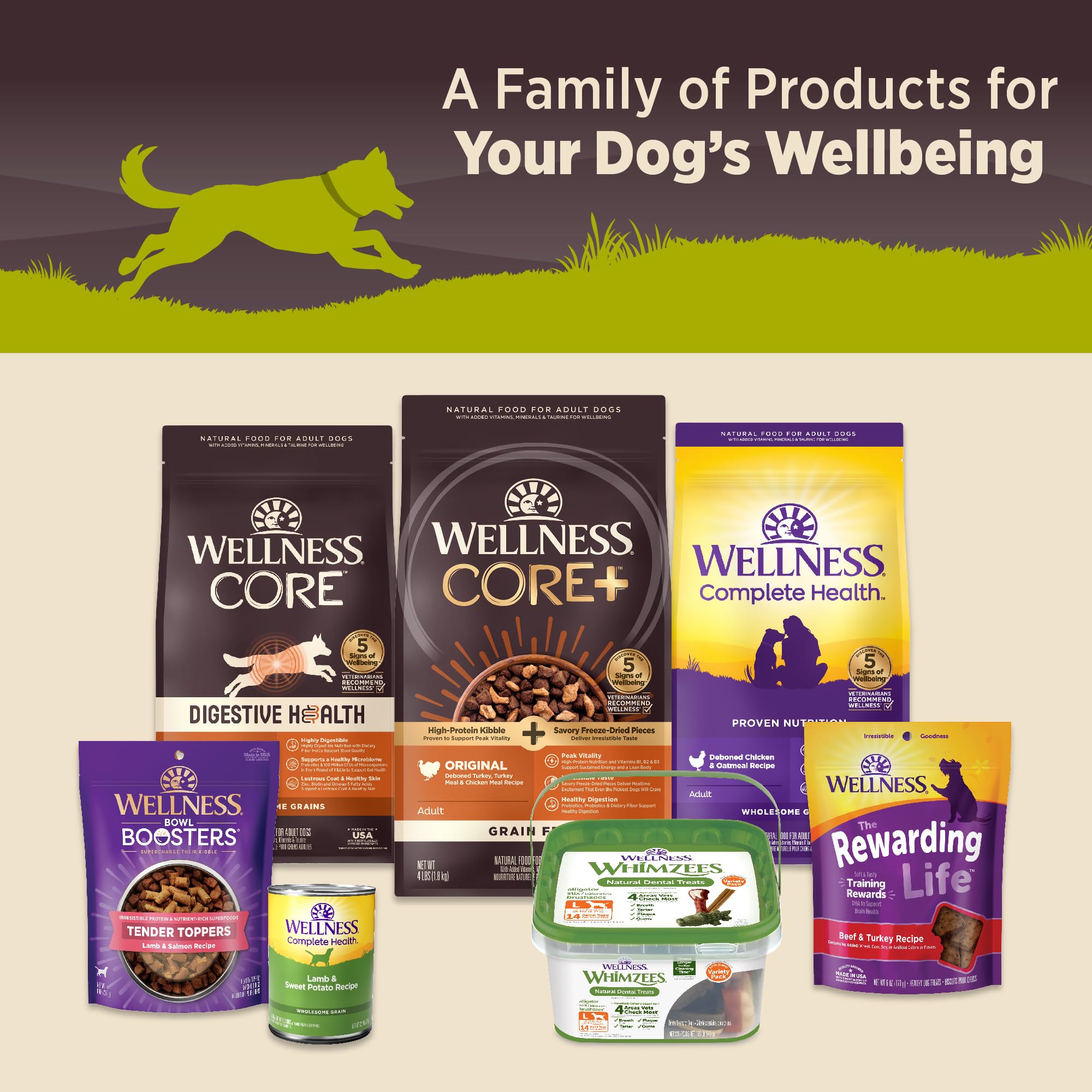 Wellness CORE lata-textura-pate-suave facilita la experiencia de comer.
