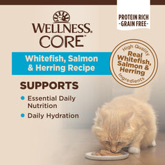 Wellness CORE Pate para gatos: hidratación diaria gracias a la comida húmeda.
