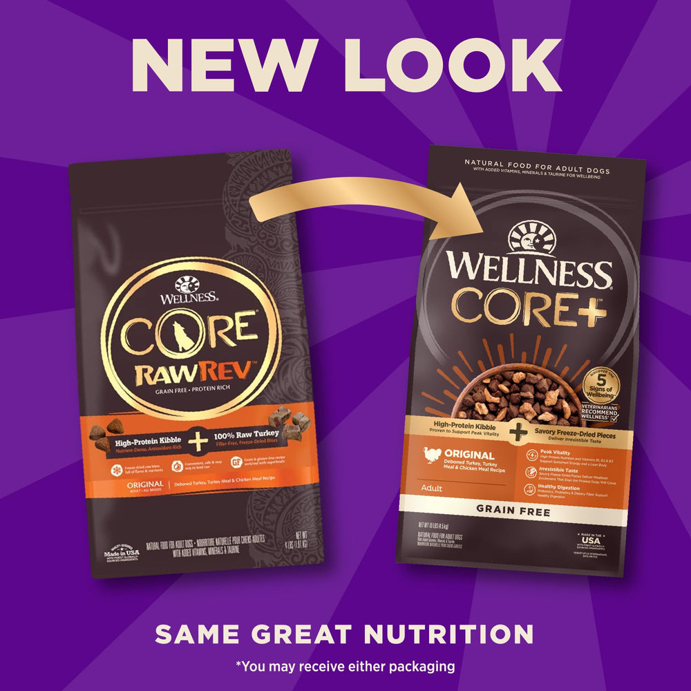 Wellness CORE+ alto contenido proteico para músculos y energía diaria.