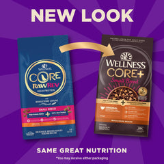 Wellness CORE+ croquetas y trocitos combinados para una alimentación completa