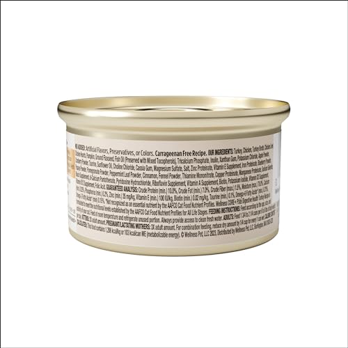 Wellness CORE+ Paté Digestivo, porciones de 85 g para control de raciones.
