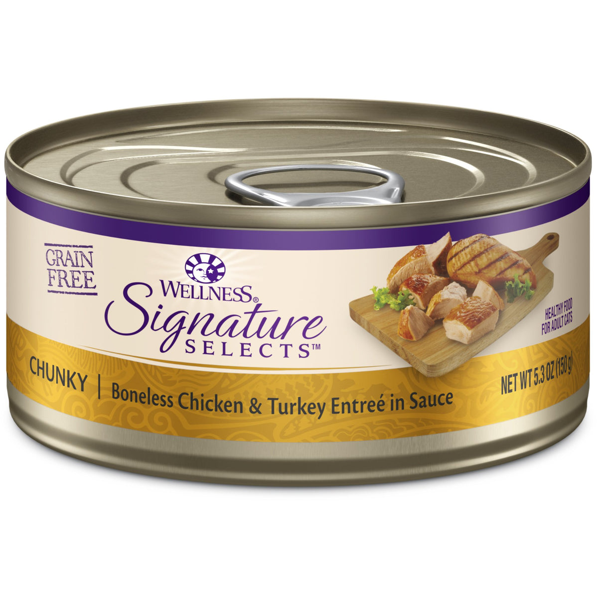 Wellness CORE Signature Selects trozos de pollo y pavo en lata para hidratación diaria