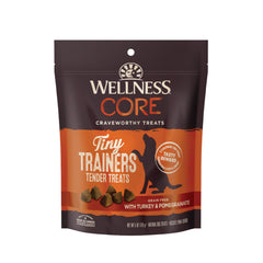 Wellness CORE Tiny Trainers, bolsa de 6 onzas, recompensa de entrenamiento para perros de todos los tamaños.