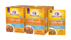 Wellness Healthly Indulgence Morsels: empaque 3oz para servir sin derrames.