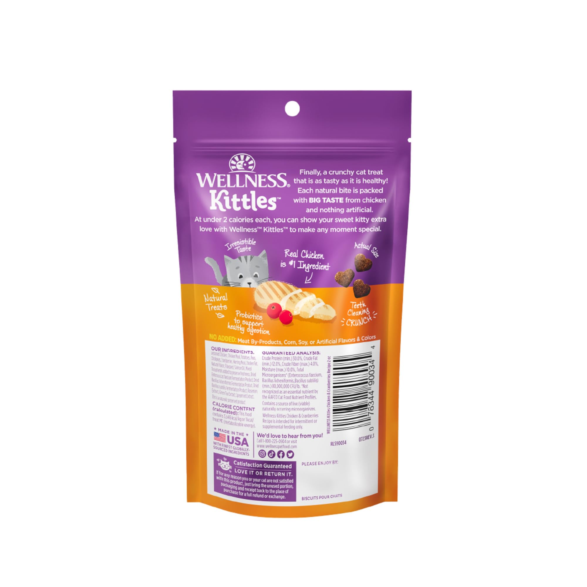 Wellness Kittles sin colores, sabores ni conservantes artificiales