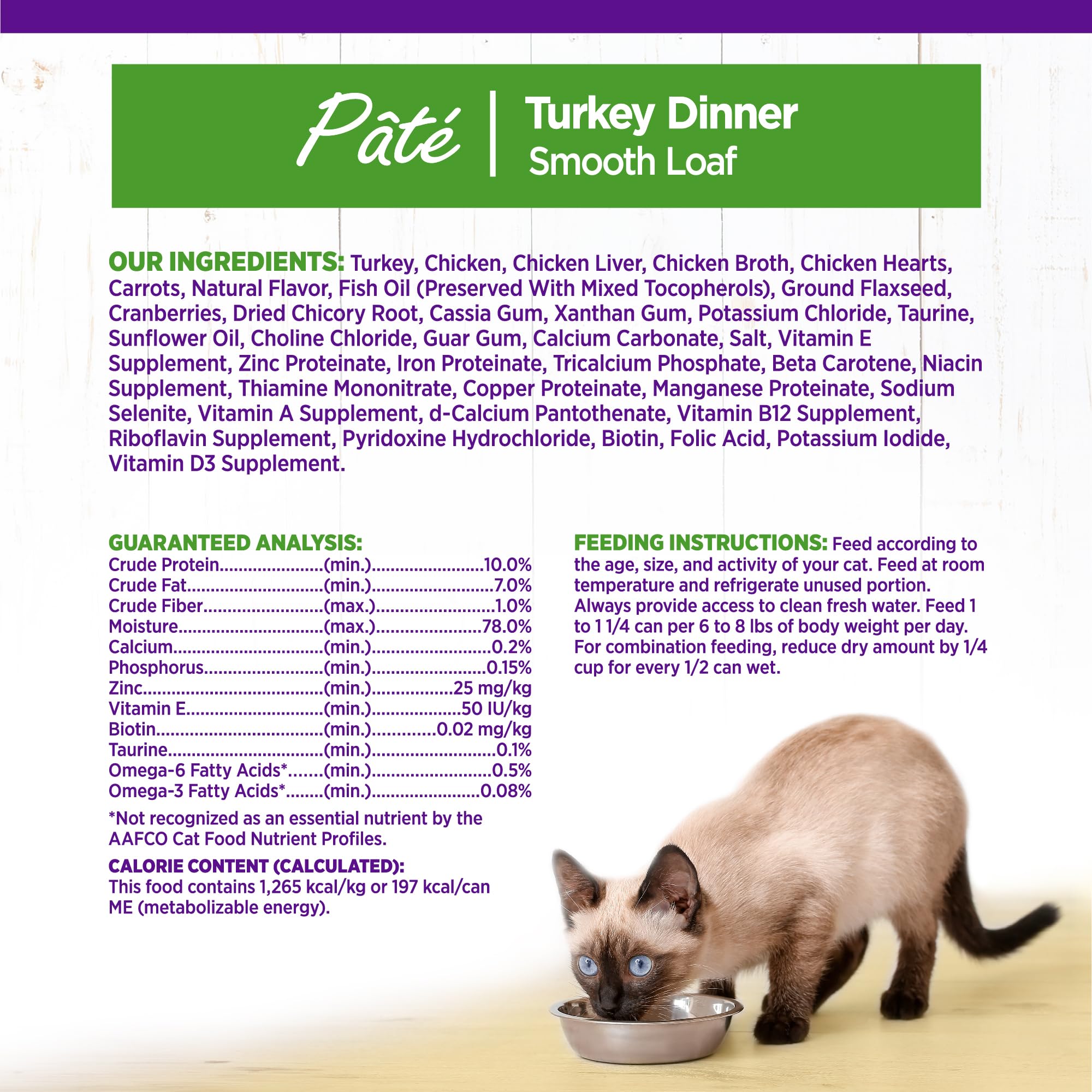 Wellness lata de alimento para gatos, ayuda a la hidratación diaria.
