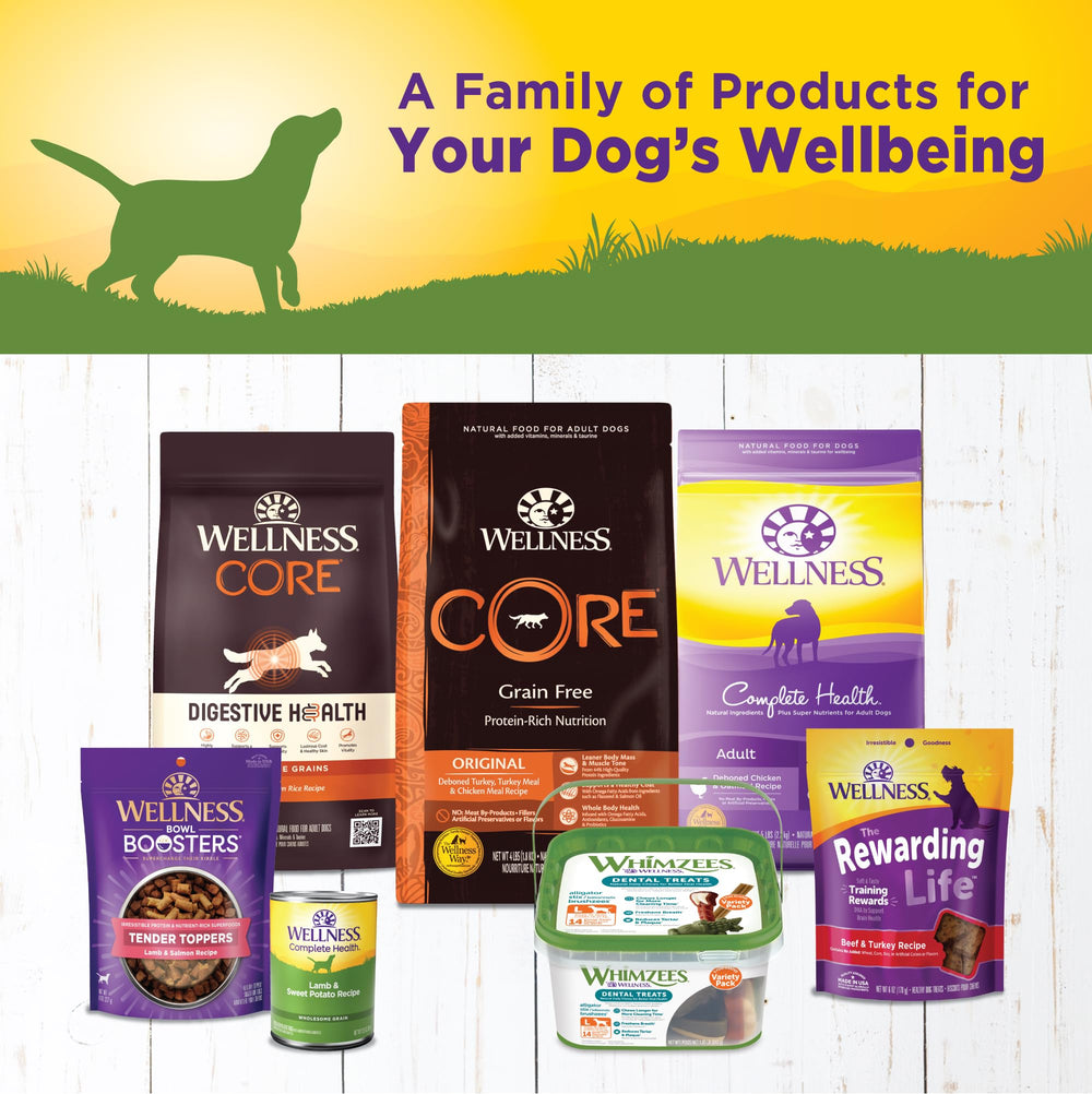Wellness alimento húmedo para perro: opción sabrosa para perros adultos activos.