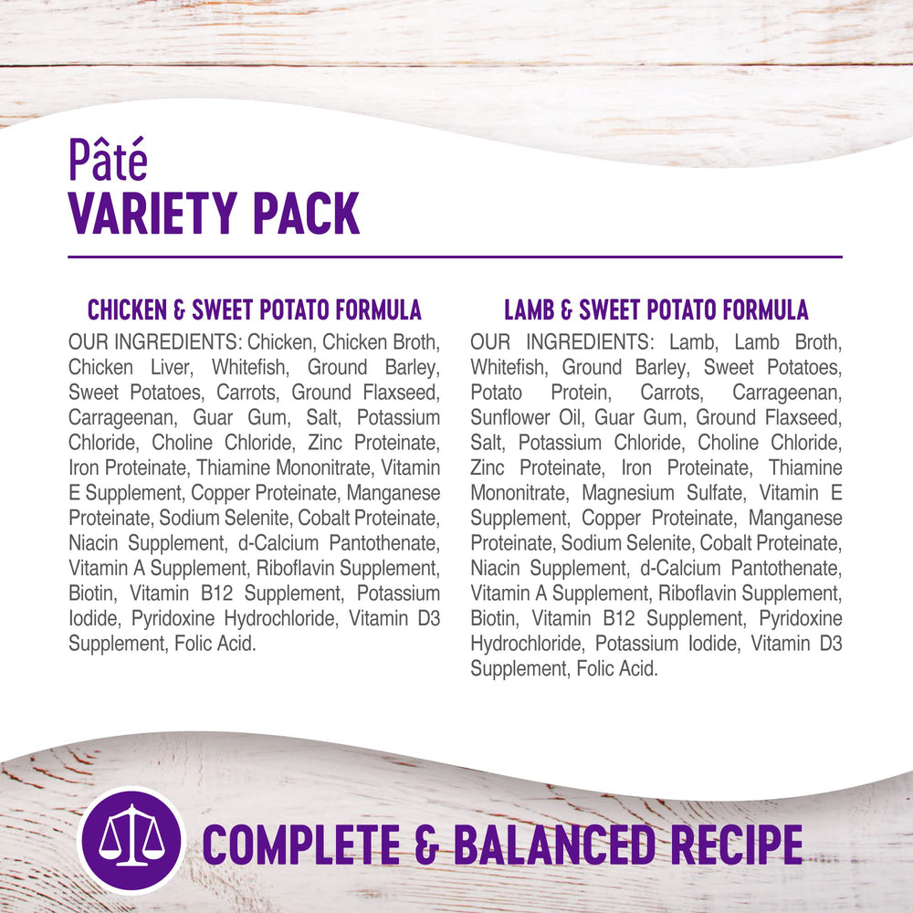 Wellness paté hecho en Estados Unidos con ingredientes de calidad