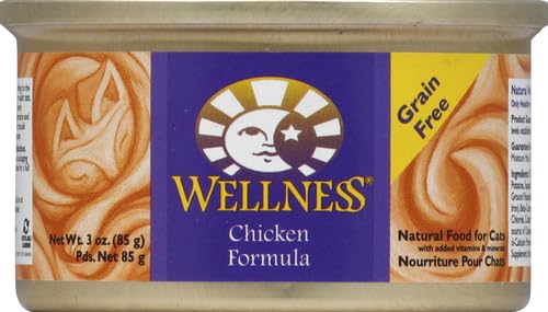 Wellness Pate: etiqueta revela sin granos y sin colorantes artificiales para una dieta natural.