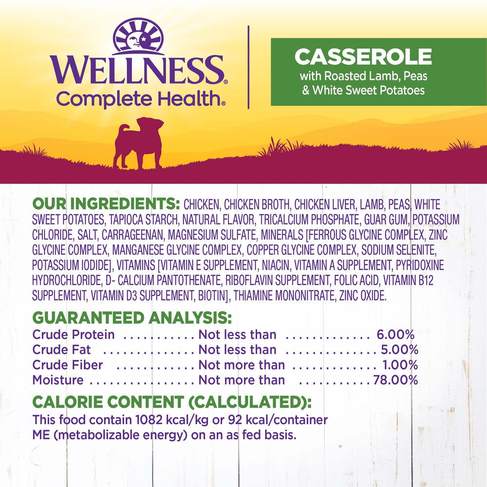 Wellness Petite Entrées: ingredientes tiernos de cordero en una mezcla atractiva.