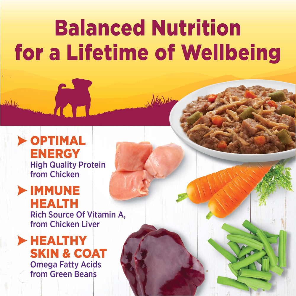 Wellness Petite Entrées trozos de pavo tierno para variedad diaria.