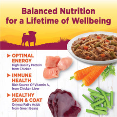 Wellness Petite Entrées trozos de pavo tierno para variedad diaria.