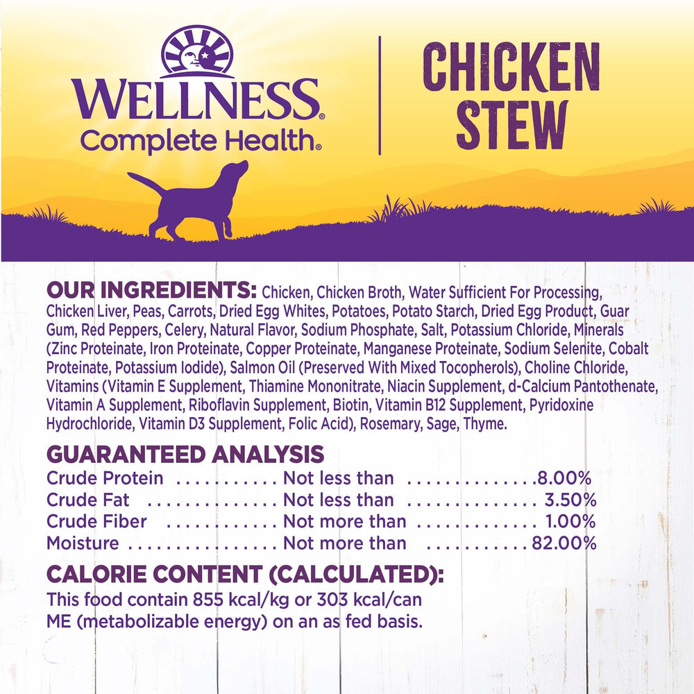 Wellness plato estofado pollo verduras sabroso