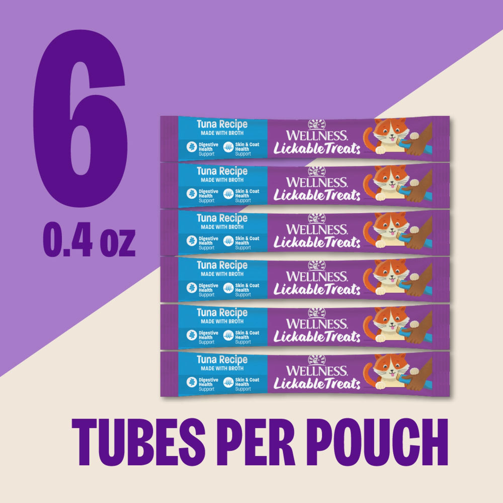 Wellness Puré suave de atún para gatos con maíz, alternativa sin granos