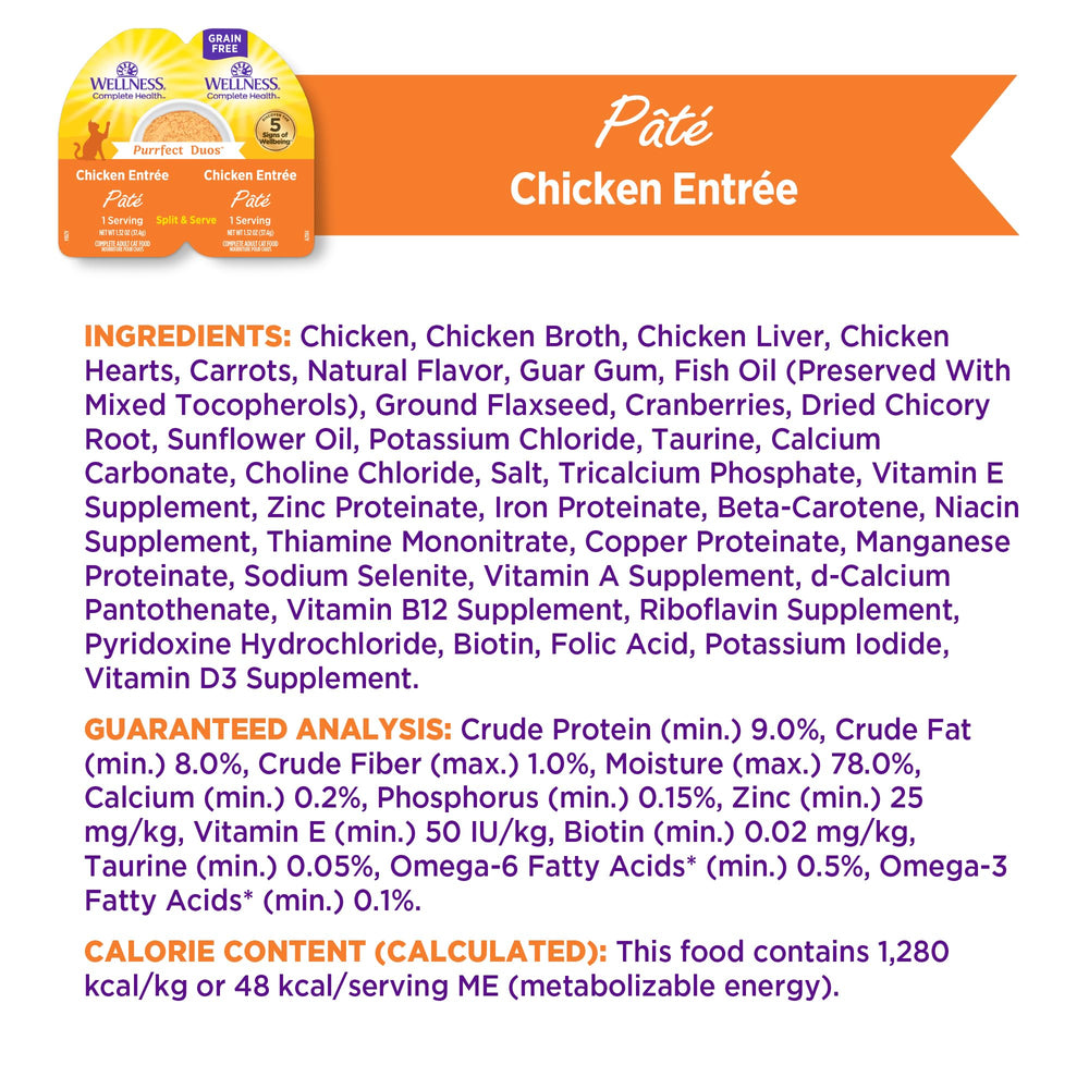 Wellness Purrfect Duos: variedad de recetas para mezclar y adaptar la rutina de comida