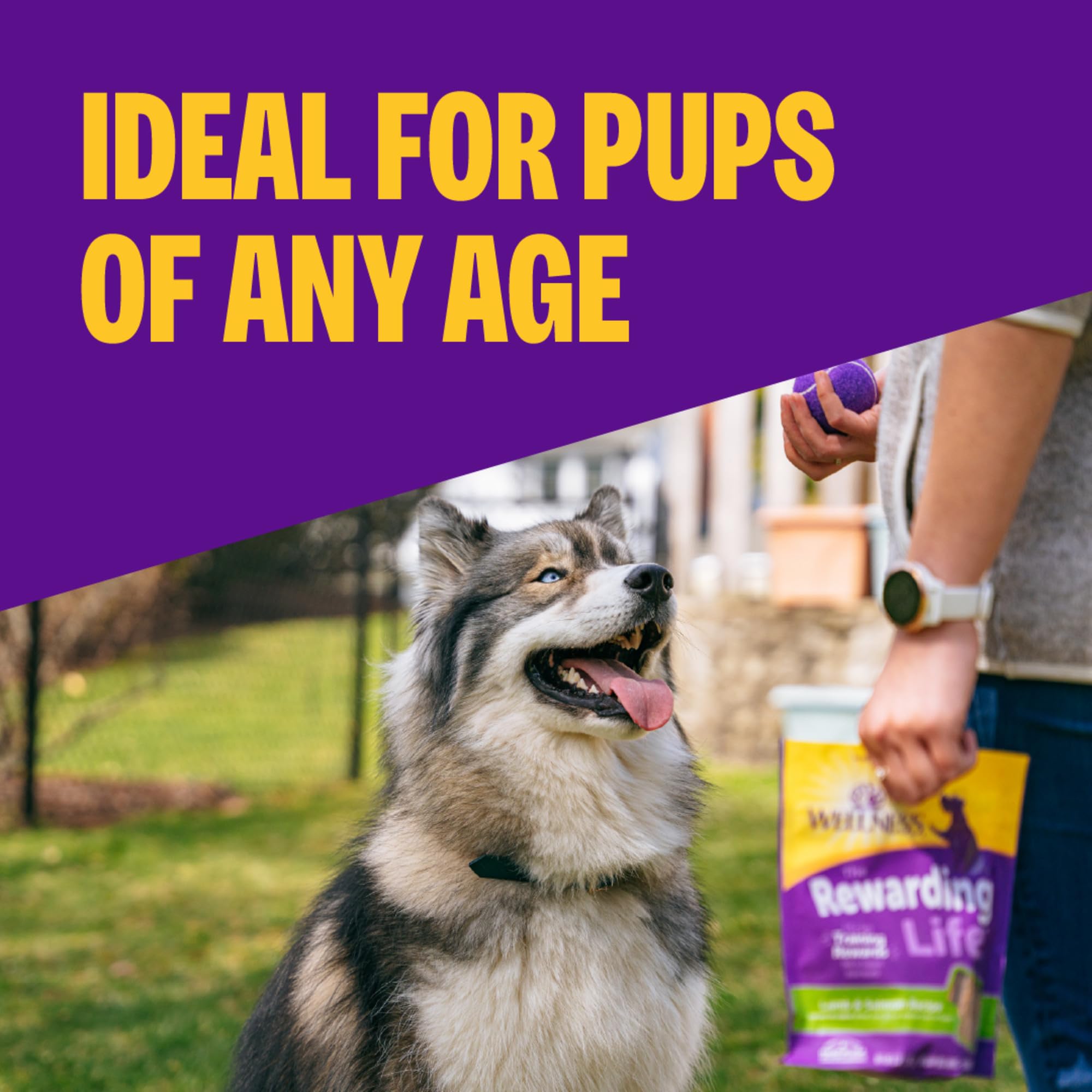 Wellness Rewarding Life – golosinas sin grano con pollo y ciervo para premiar