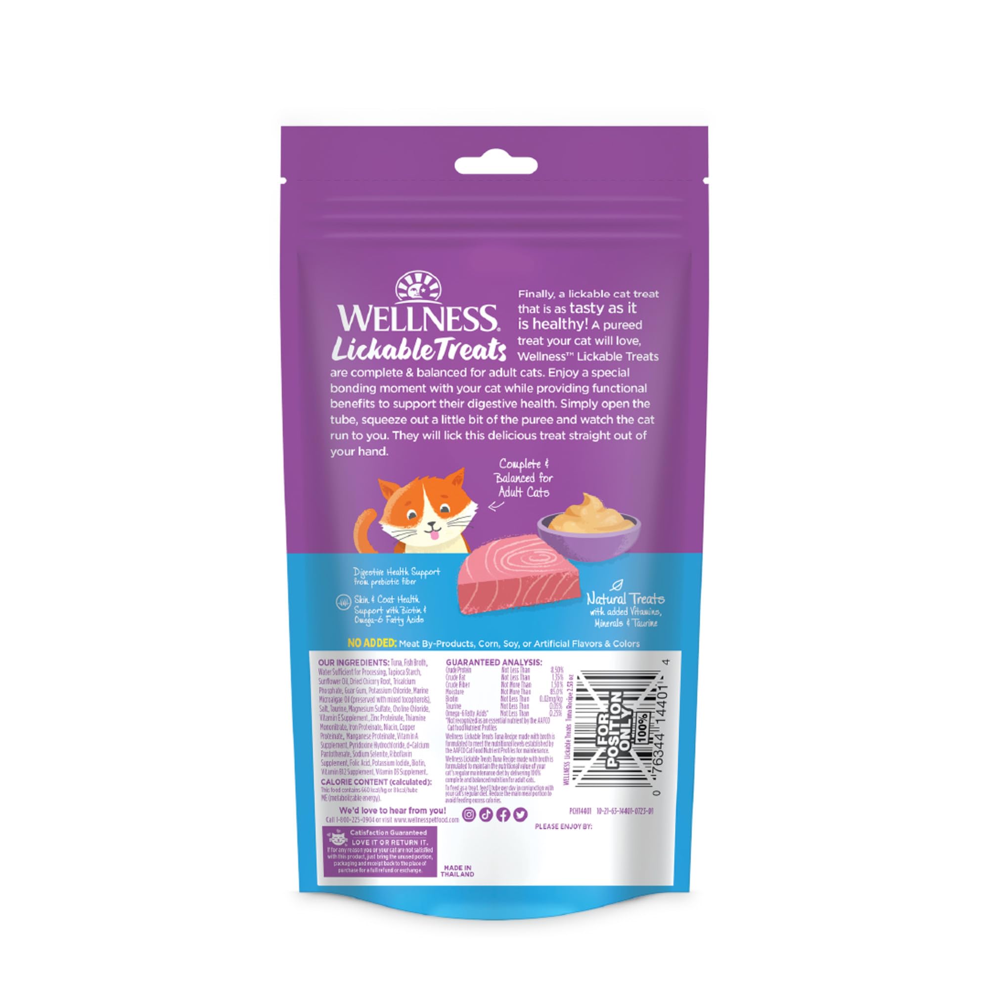 Wellness Tubo puré de atún para premiar en casa