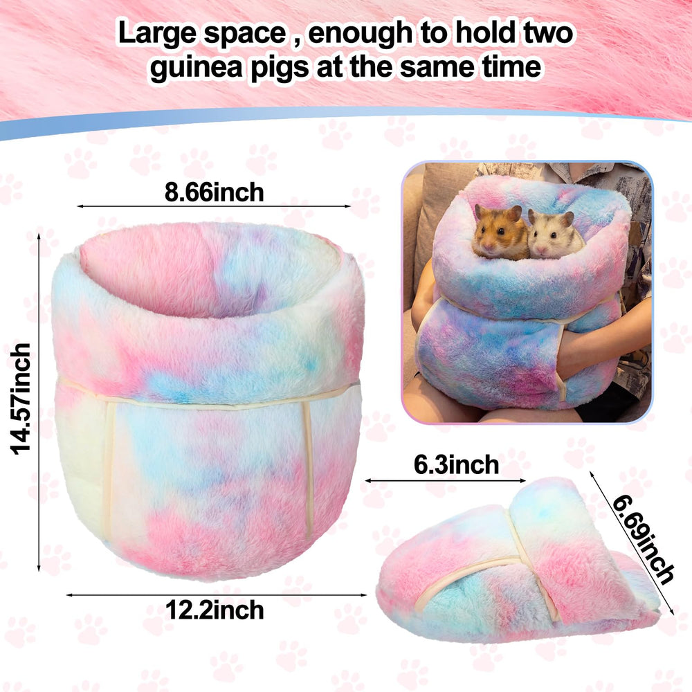 Cama de terciopelo coral Wenqik, ideal para siestas cálidas.