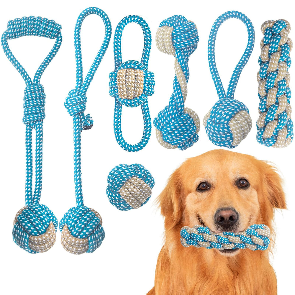 weocar juguetes de cuerda para cachorros, conjunto de 7 piezas, ideal para entretenimiento seguro.